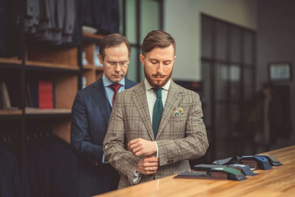 Businessman in suit